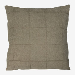 Almofada Grid Boucle Café